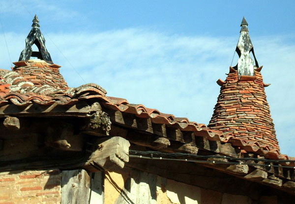 Chimeneas cónicas